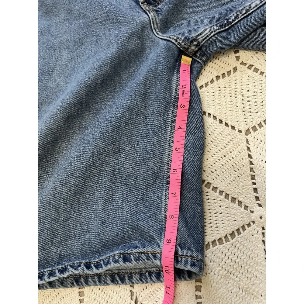 100% Cotton Vintage Tommy Hilfiger Denim Shorts Mens 36 USA 90s Baggy‎ Jean Y2K